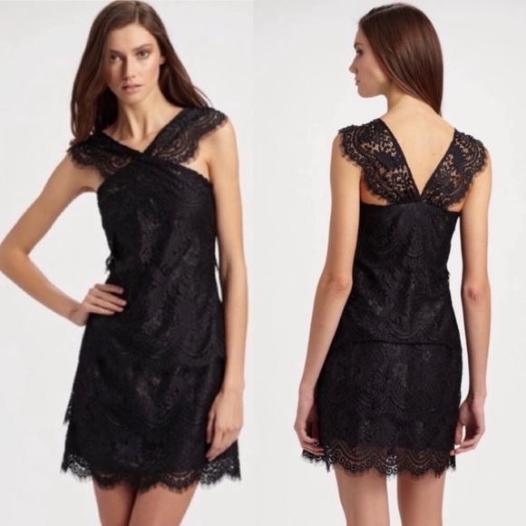 Gorgeous Cocktail Dress -Black Lace - Picture 2 of 6